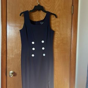 Blue tank dress